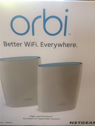 Orbi AC3000 Tri-band WiFi System