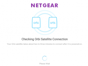 Checking Orbi Satellite Connection