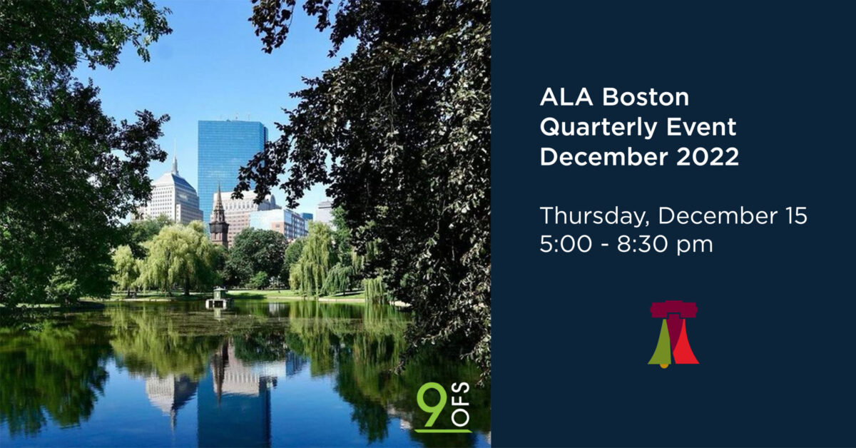 ALA Boston Quarterly Event December 2022