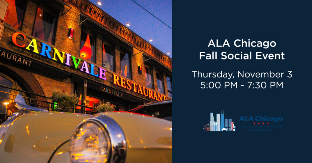 ALA Chicago Fall Social Event Kraft Kennedy
