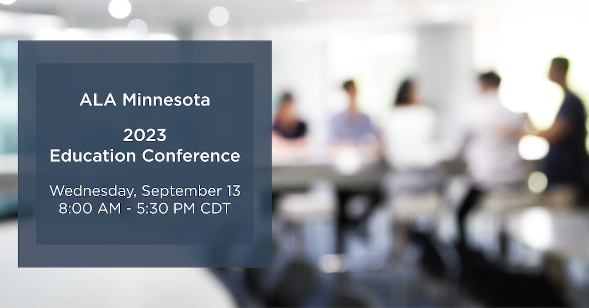 ALA Minnesota Education Conference
