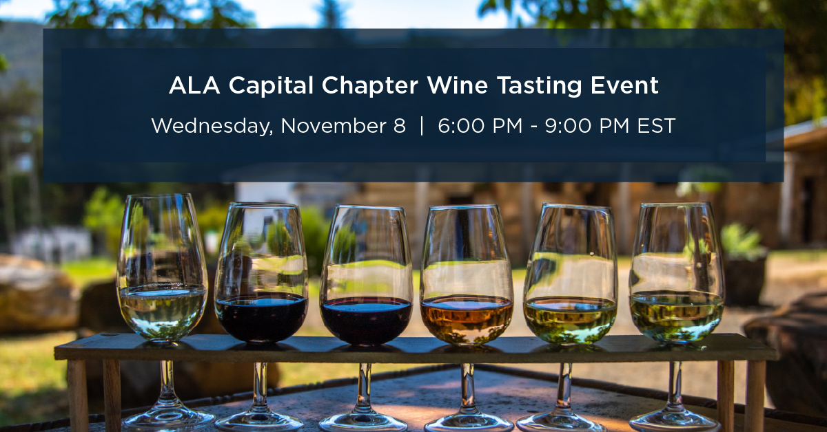 ALA Capital Chapter Wine Tasting Event