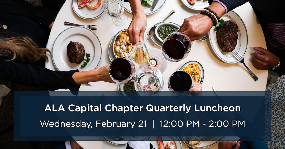 ALA Cap Chap Quarterly Luncheon Feb 21