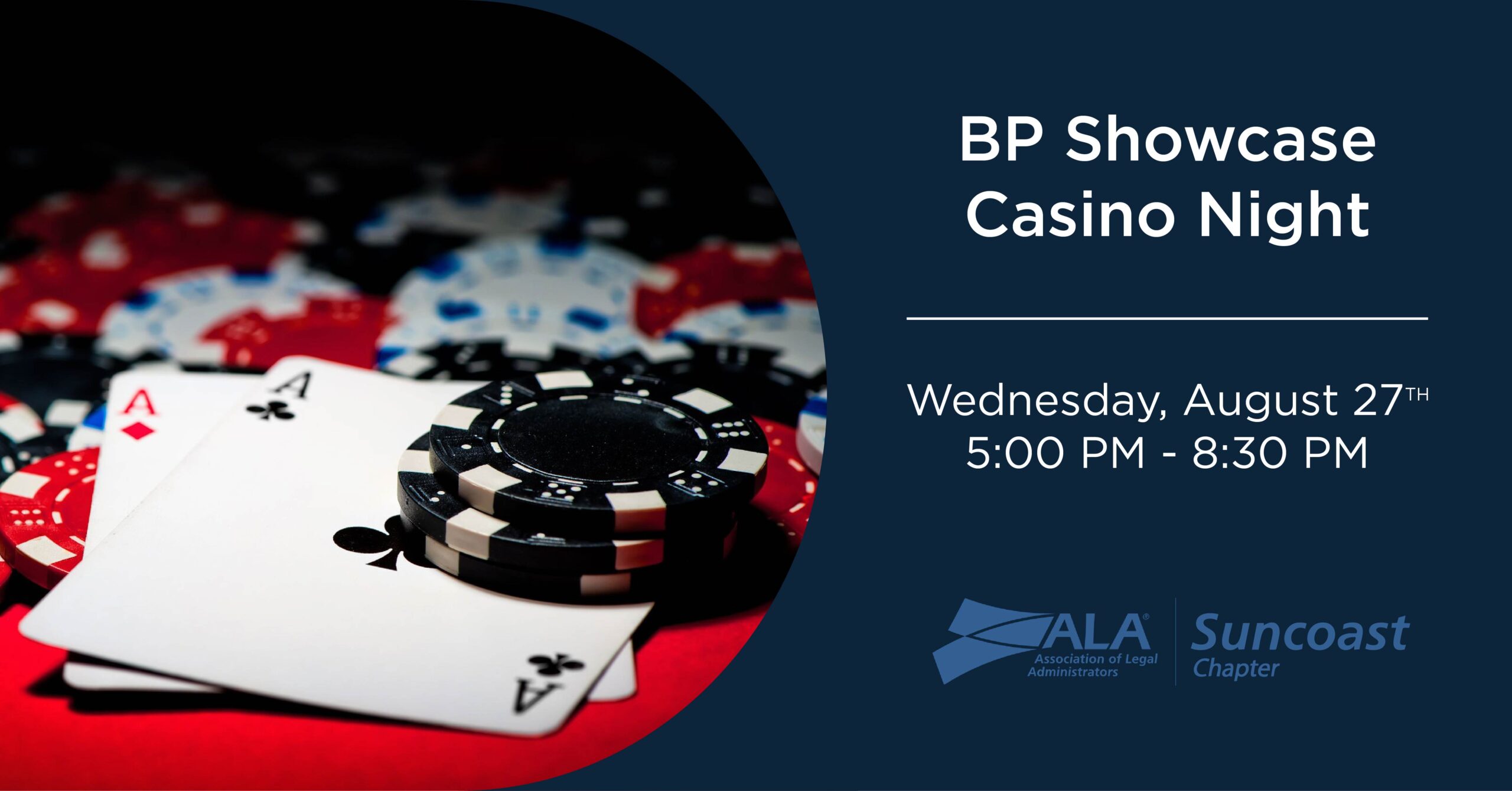 ALA Suncoast August 2025 BP Showcase Casino Night
