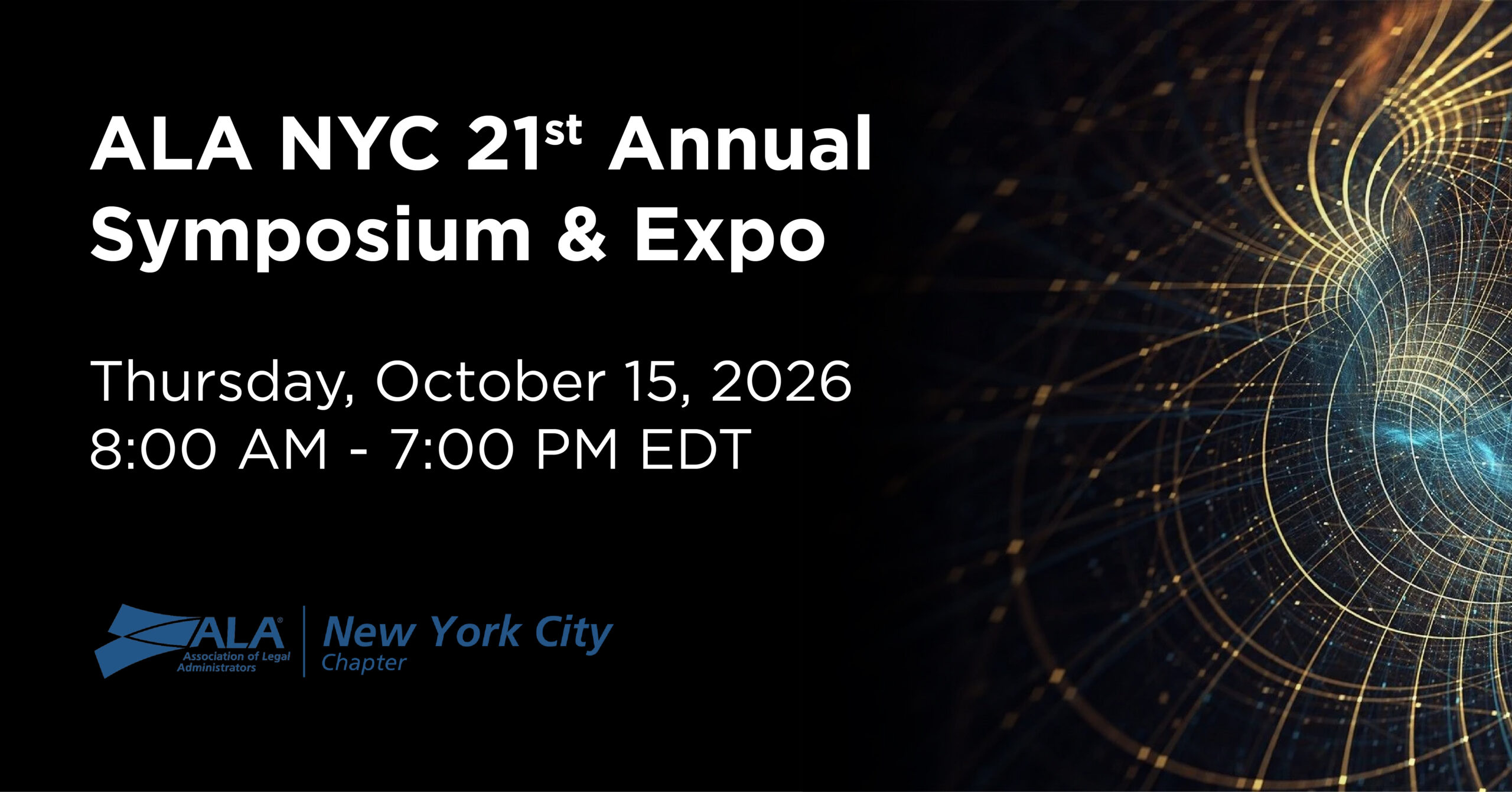 ALA NYC Oct 2026 Symposium